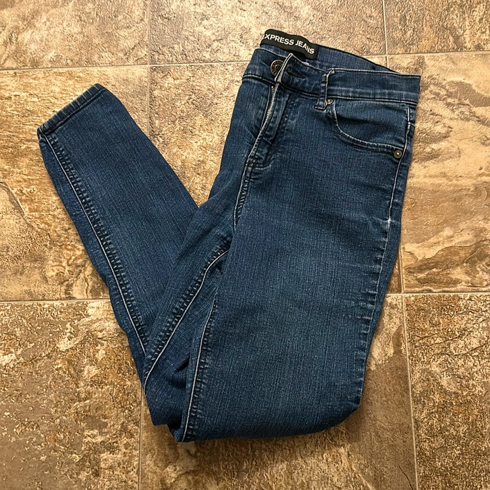 Express Size 2 High Rise Ankle Legging